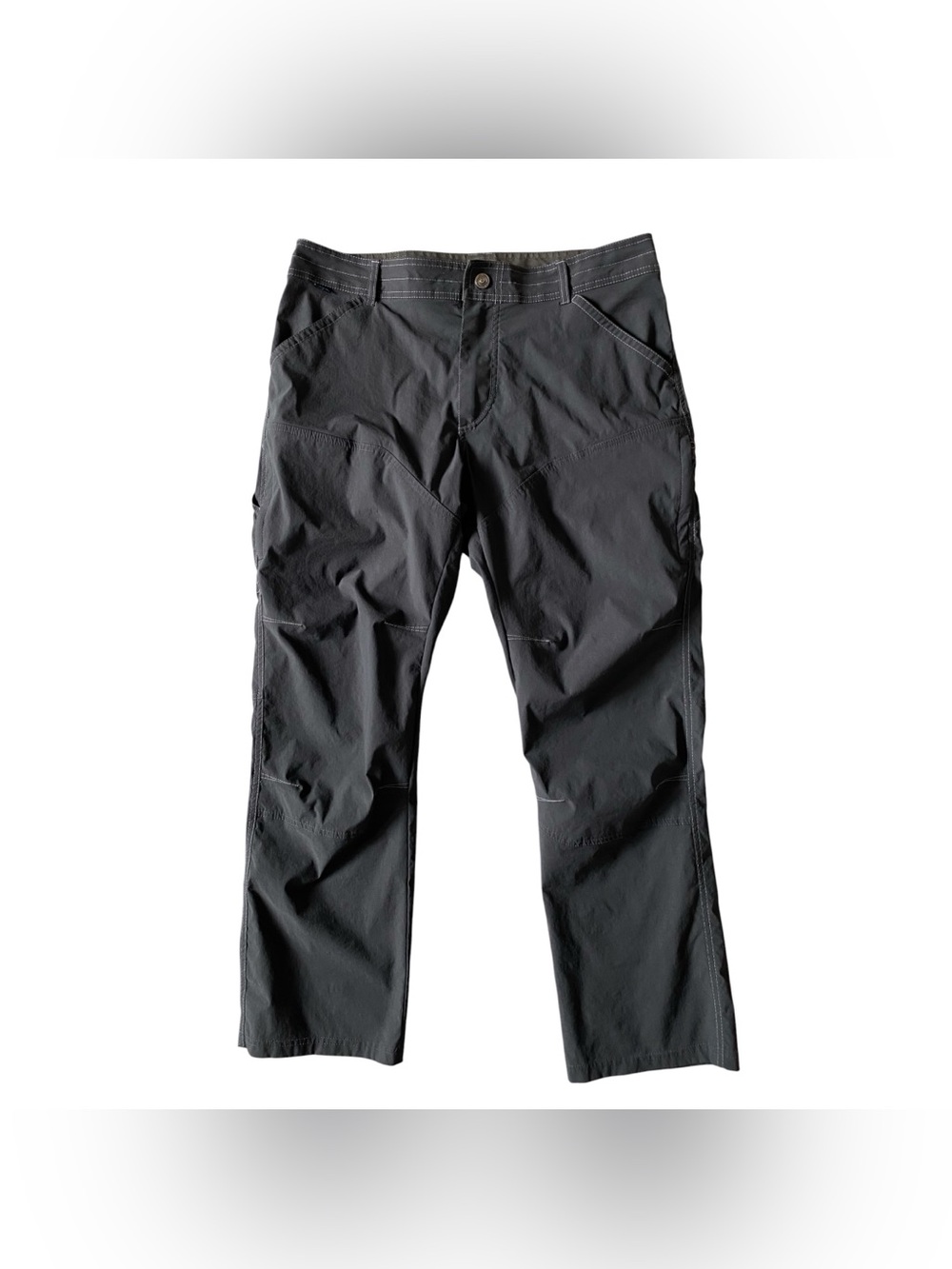 KÜHL Men’s Renegade Pant 36x30 Charcoal Stretch Hiking Technical Outdoor